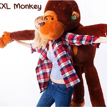 Plüsch Affe Plüschaffe Monkey 1.3m XXL Geschenk Bild 2