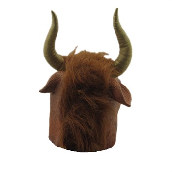 Stier Maske Bullen Kuh Fasnacht Halloween Kostüm Bild 3